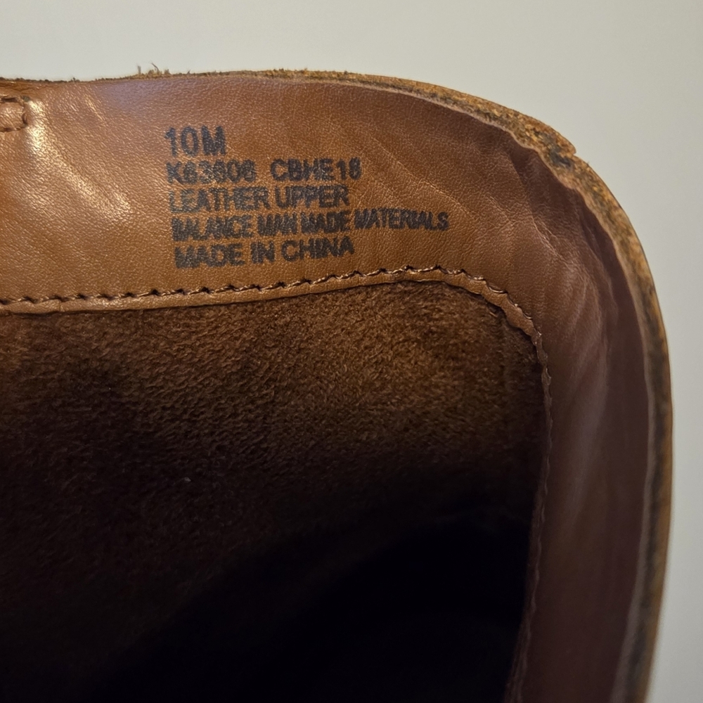 Kork-Ease Brown Leather Ankle Booties Size 10 - Picture 4 of 13